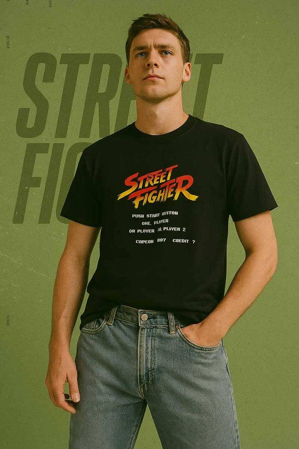 Elo Polo Republica Men's Street Fighter Tee Shirt Black