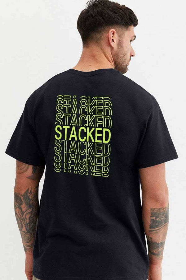 Elo Polo Republica Men's Street Mode Printed Crew Neck Tee Shirt Navy