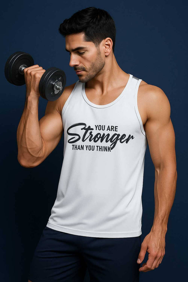 Elo Polo Republica Men's Stronger Activewear Tank Top White