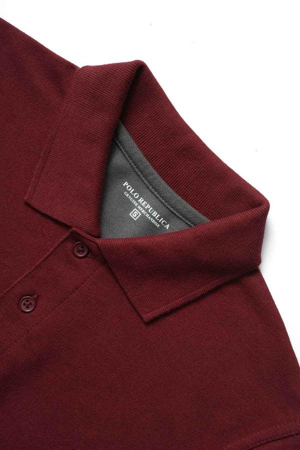 Elo Polo Republica Men's Two-Tone Polo Shirt Graphite & Black