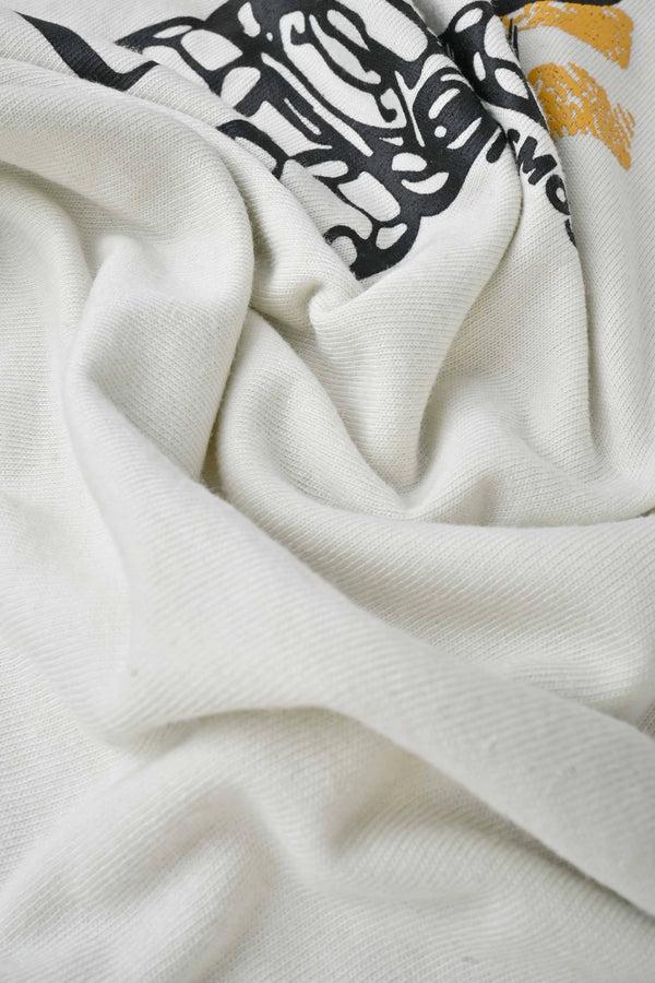 Elo Polo Republica Men's Universe Crew Neck Tee Shirt Off White
