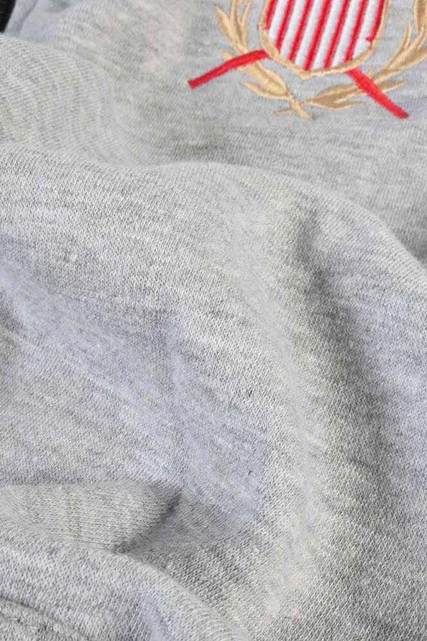 Elo Polo Republica Men's USA Crest & 85 Embroidered Zipper Hoodie Heather Grey