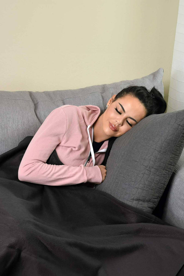 Elo Polo Republica Polar Fleece Home And Travel Blanket Navy