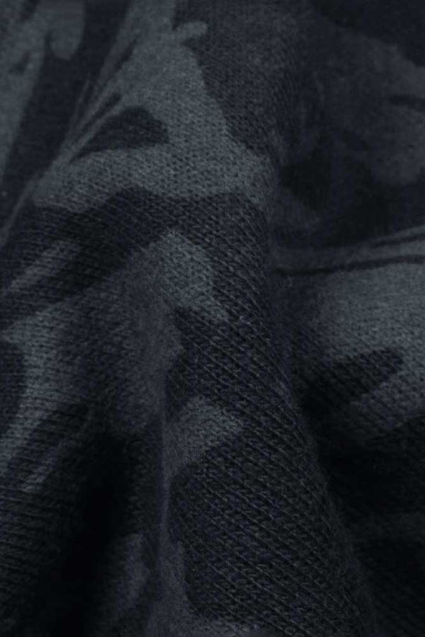Elo Polo Republica Women Calgary Camo Style Terry Sweatshirt Navy