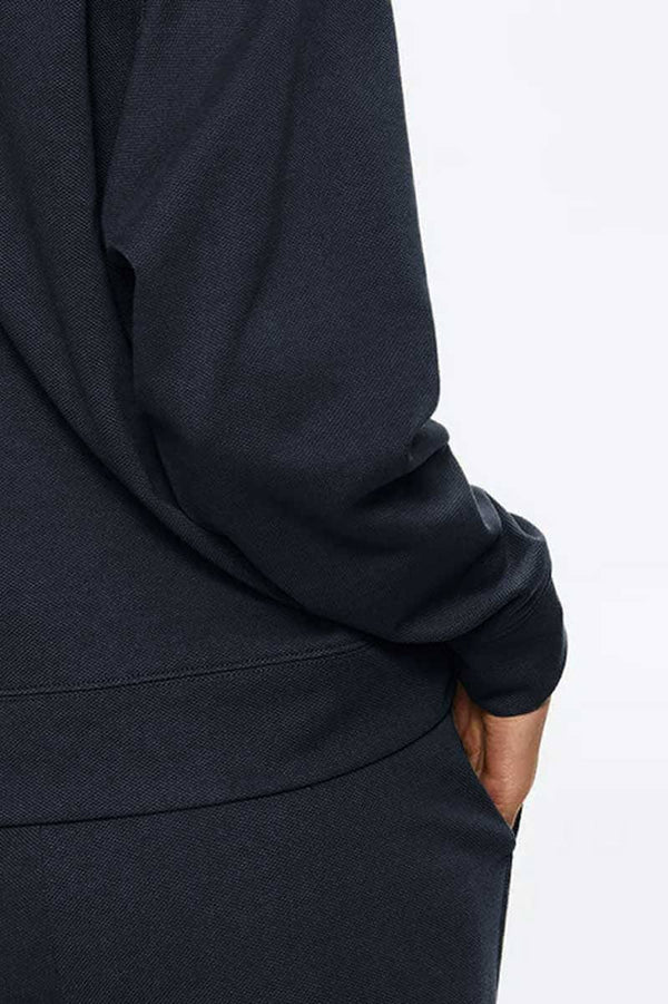 Elo Polo Republica Women's Emerge Printed Fleece Sweatshirt Navy