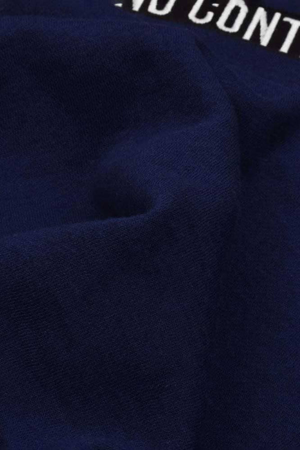 Elo Polo Republica Women's Frill No Control Embroidered Fleece Sweatshirt Navy