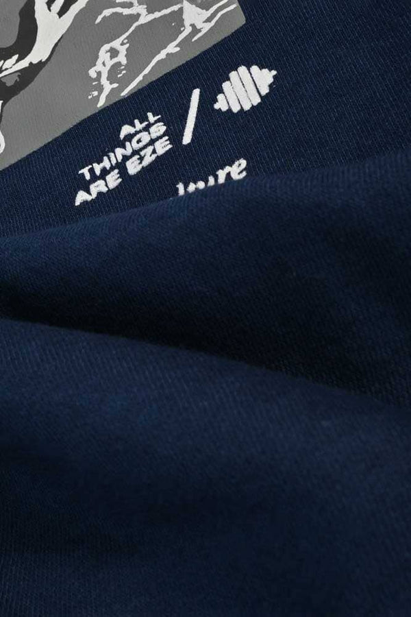 Elo Polo Republica Women's Frill Renaissance Embroidered Fleece Sweatshirt Navy