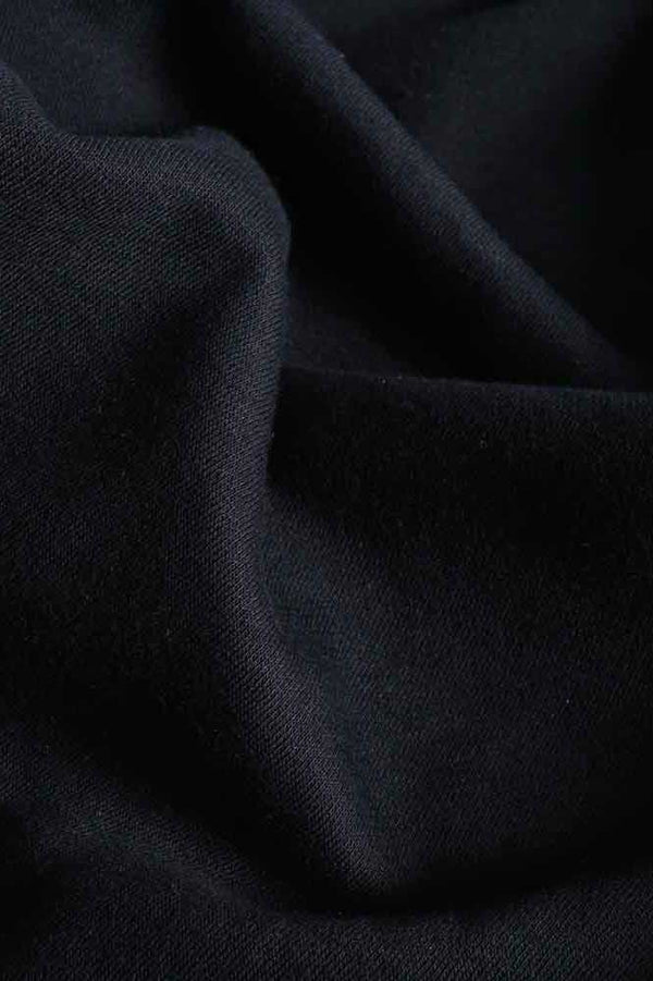 Elo Polo Republica Women's Frill Shoulder Manhattan Printed Fleece Sweatshirt Dark Navy