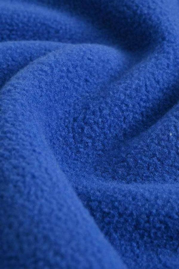 Elo Polo Republica Women's Maple Leaf Embroidered Polar Fleece Zipper Jacket Blue