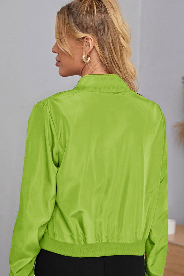 Elo Polo Republica Women's Pony Embroidered Twill Jacket Mint