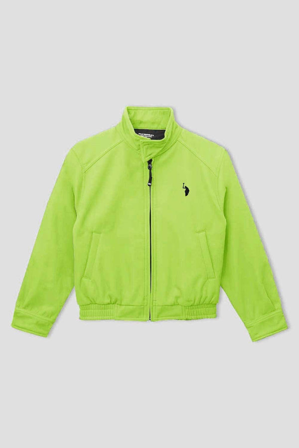 Elo Polo Republica Women's Pony Embroidered Twill Jacket Mint