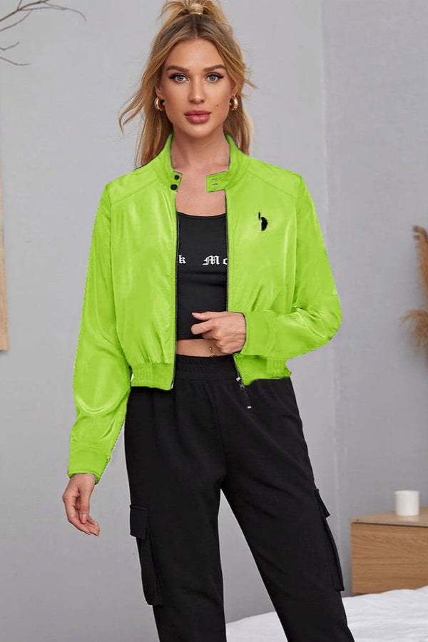 elo Polo Republica Women's Pony Embroidered Twill Jacket Mint