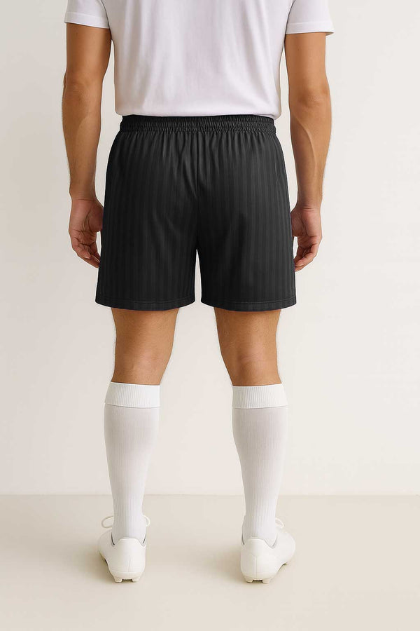 Elo Prostar Boy's Jacquard Striped Activewear Shorts Navy