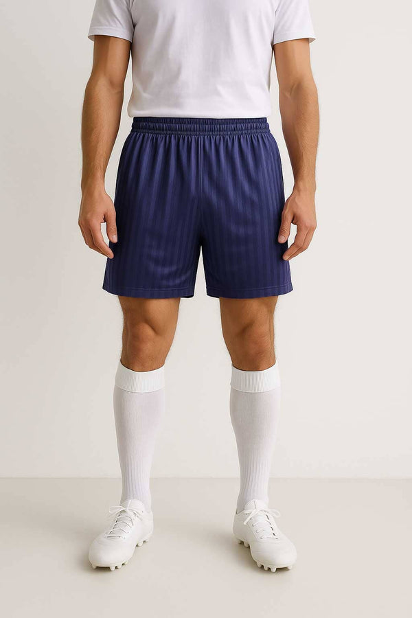 elo Prostar Boy's Jacquard Striped Activewear Shorts Navy