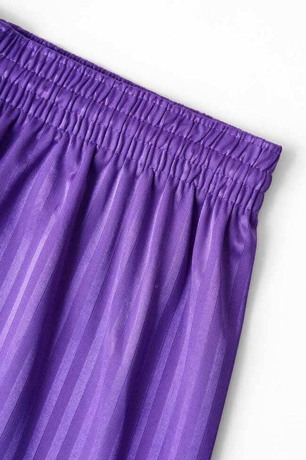 Elo Prostar Men's Jacquard Striped Activewear Shorts Purple