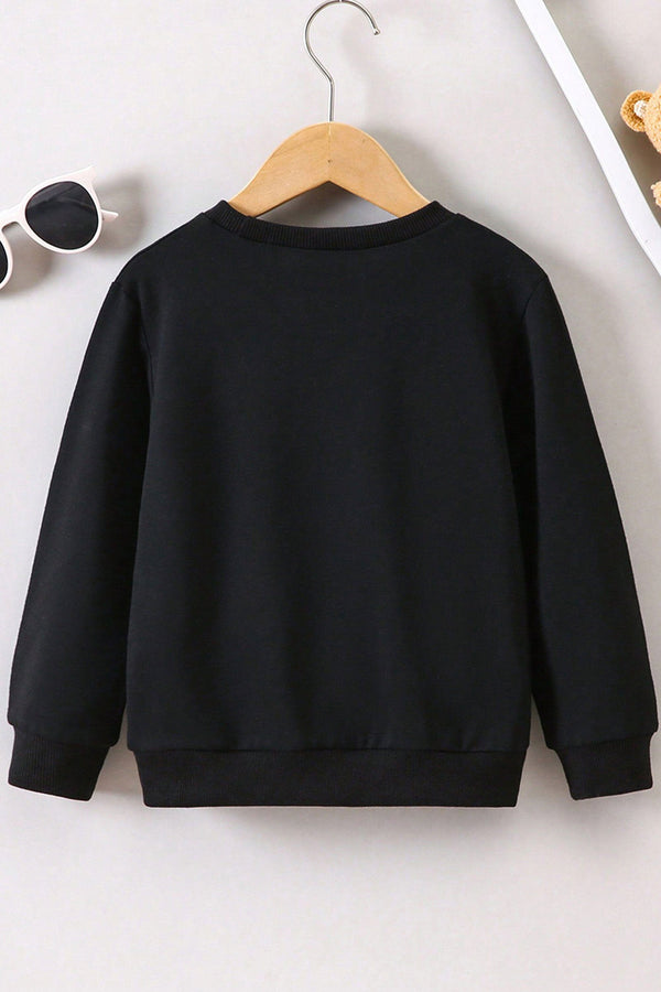 Elo Rabbit Skins Boy's Sergent Major Printed Fleece Sweat Shirt
