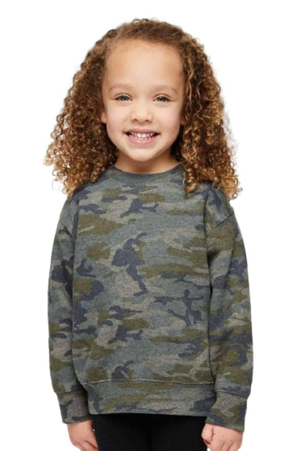 elo Rabbit Skins Kid's Camo Style Fleece Sweat Shirt