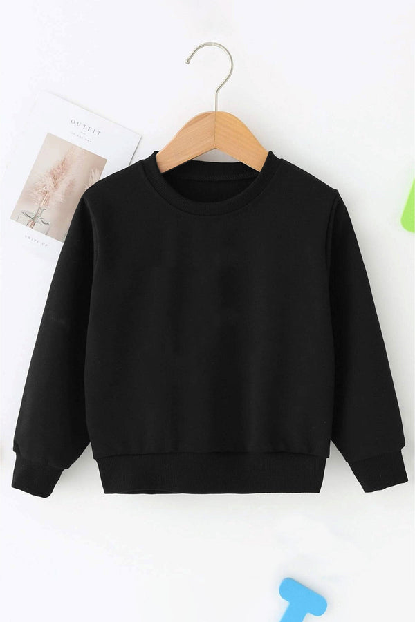 Elo Rabbit Skins Kid's Solid Minor Fault Fleece Sweat Shirt Heather Grey