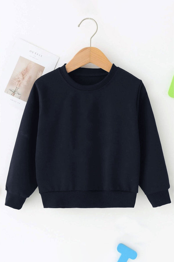 Elo Rabbit Skins Kid's Solid Minor Fault Fleece Sweat Shirt Heather Grey