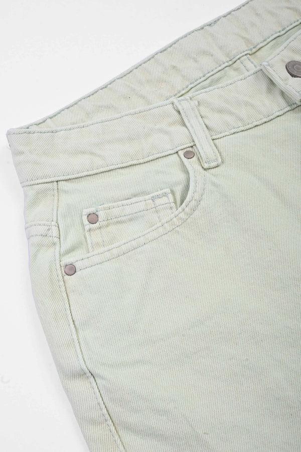Elo Relaxed Women's Loose Fit Baggy Denim Jeans Mint