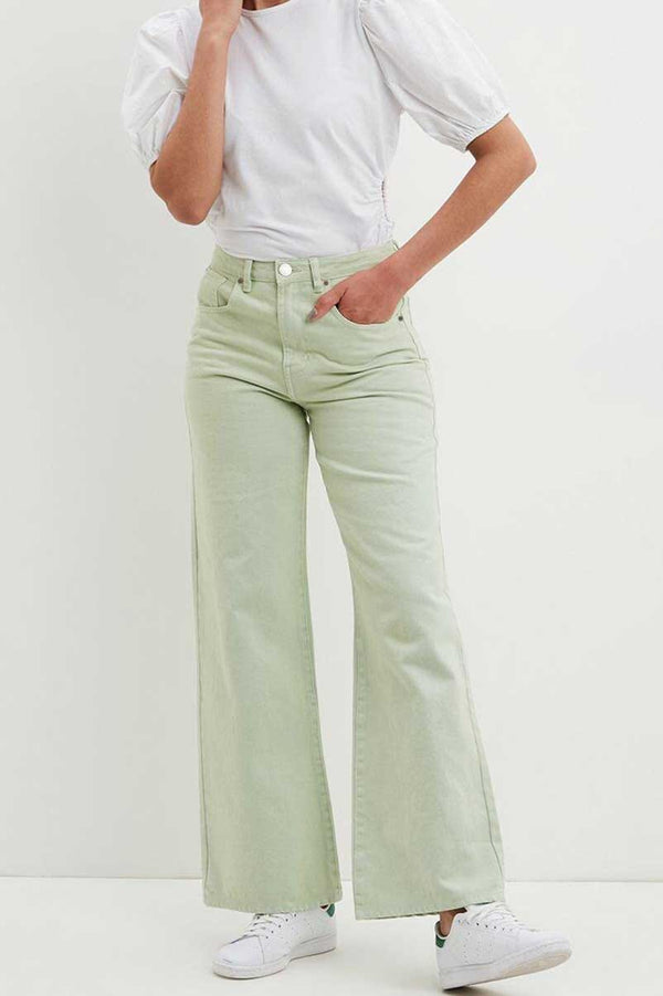 elo Relaxed Women's Loose Fit Baggy Denim Jeans Mint