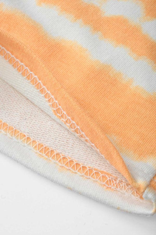 Elo Ritado Baby Kids Olinda Printed Terry Shorts Orange