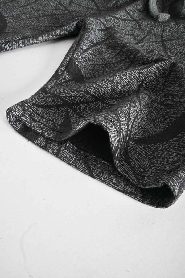 Elo Ritado Kid's Chester Printed Terry Shorts Black