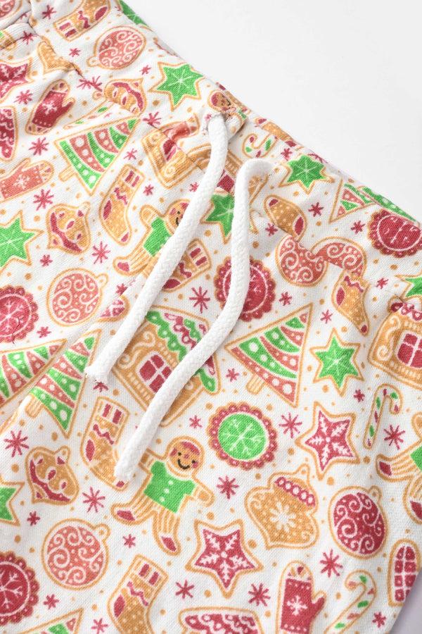 Elo Ritado Kid's Curitiba Printed Classic Terry Shorts White