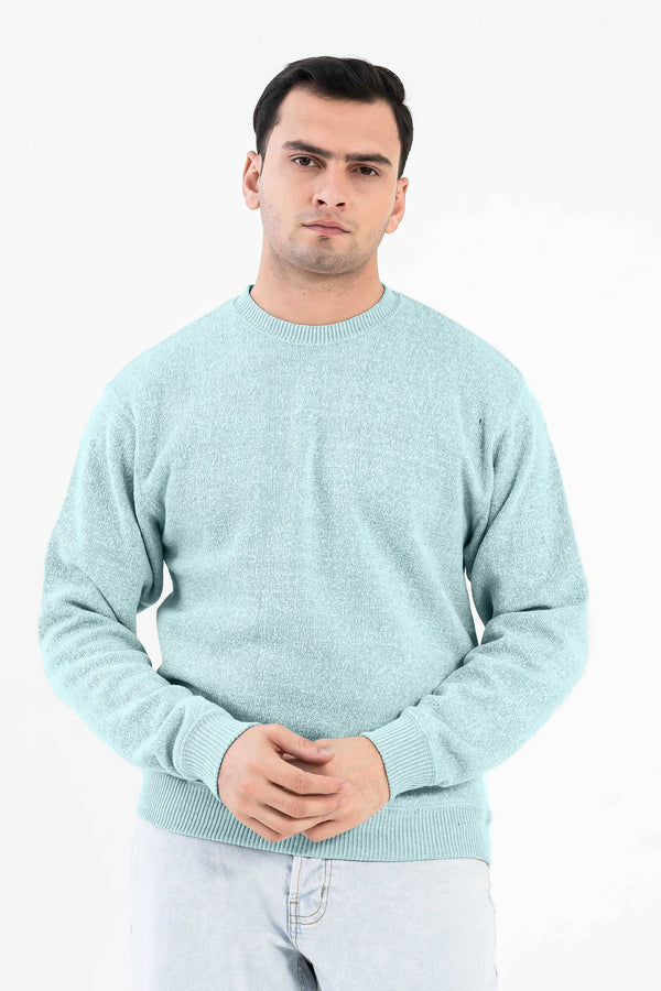 elo Rivers5 Men's Drop-Shoulder Fleece Sweat Shirt Turquoise