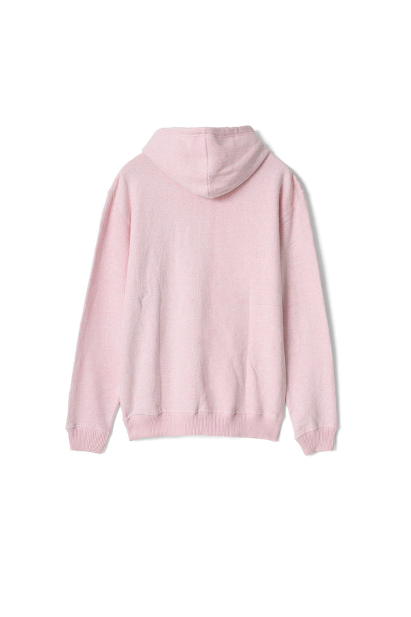 Elo Rivers5 Men's Textured Fleece Pullover Hoodie Grey Melange