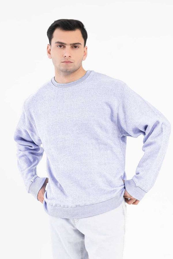 Elo Riverwear Men's Drop-Shoulder Fleece Sweat Shirt Green