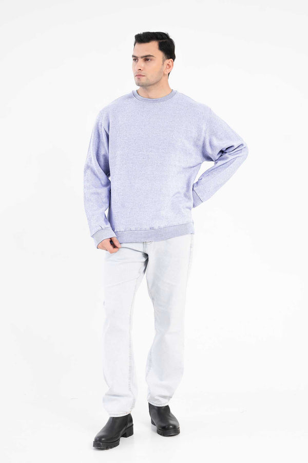 Elo Riverwear Men's Drop-Shoulder Fleece Sweat Shirt Green