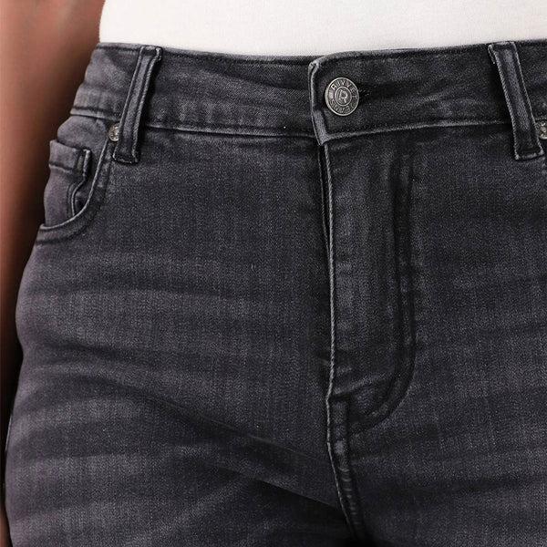 Elo Rivvet Women's Cadiz Mid Rise Skinny Fit Denim Black