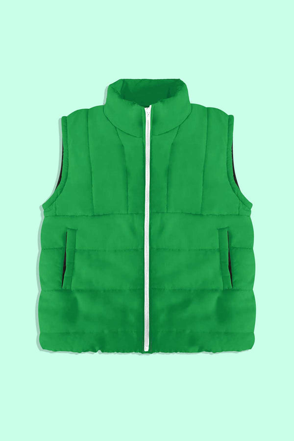 elo RSG Unisex Haugesund Zipper Body Warmer Puffer Gilet Green