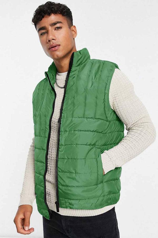 elo RSG Unisex Stavanger Zipper Body Warmer Puffer Gilet Green