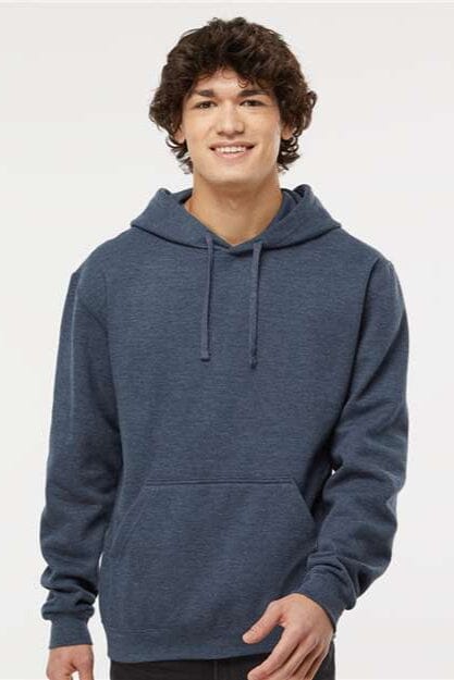 Elo RW Men's Textured Fleece Pullover Hoodie Navy Marl