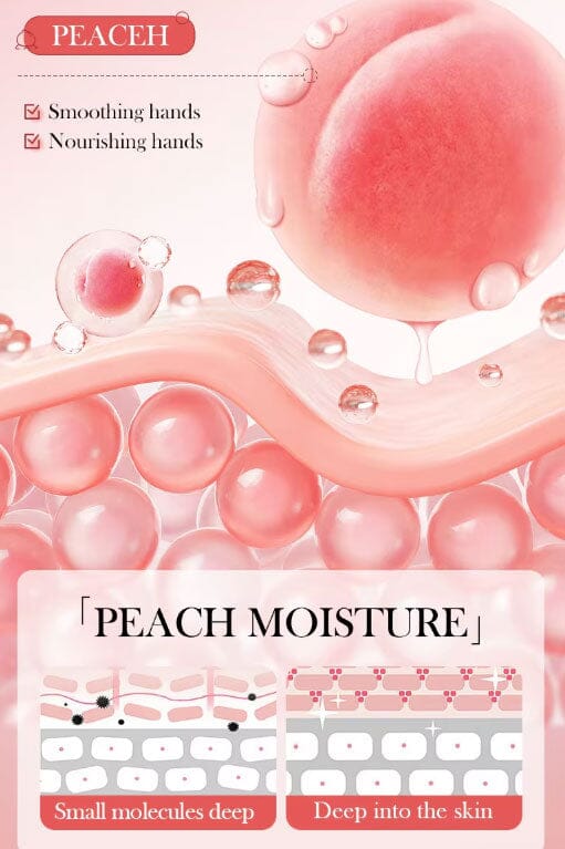 Elo Sadoer Honey Peach Moisturizing Water Tender Hand Cream - 20pcs