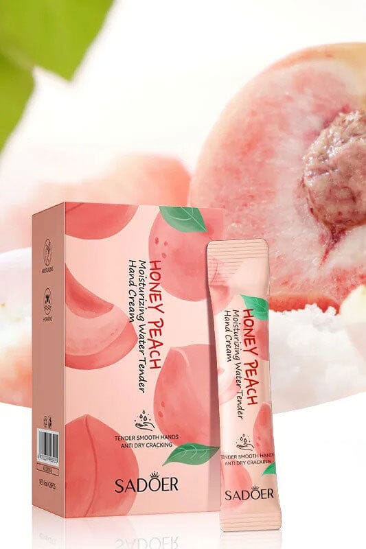 Elo Sadoer Honey Peach Moisturizing Water Tender Hand Cream - 20pcs