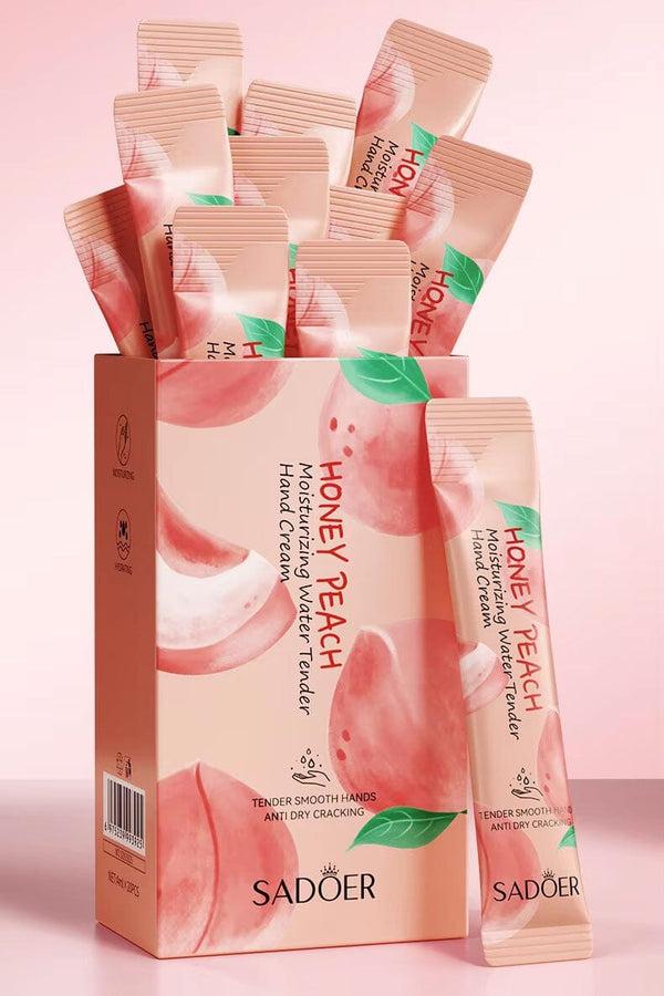 elo Sadoer Honey Peach Moisturizing Water Tender Hand Cream - 20pcs