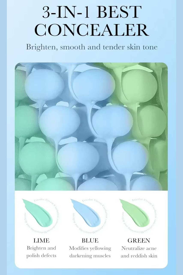 Elo Sadoer SPF 50+ PA+++ Three Color Sunscreen Isolation Cream