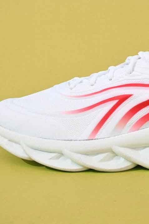 Elo Seryona Fashion Men's Classic Chunky Shoes White & Red