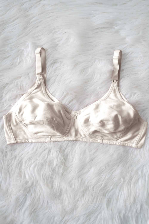 elo Shu Qing Women's Open Front Light Padded Bra Skin