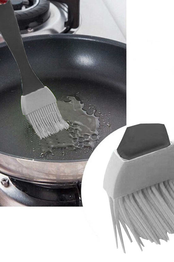 Elo Silicone BBQ Oil Brush High Temperature Resistant Dark Grey