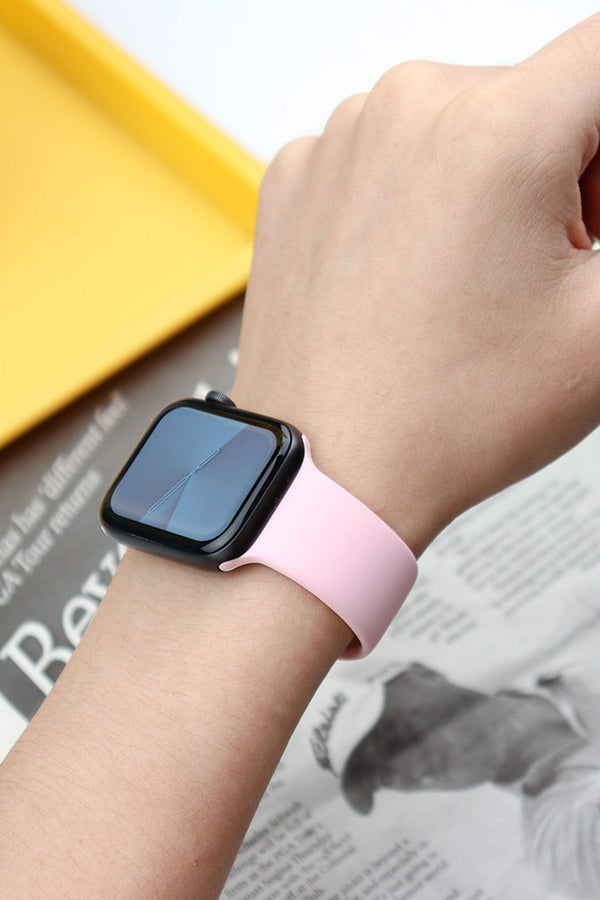 Elo Silicone Ultra Smart Watch Strap For Apple Watch Grey