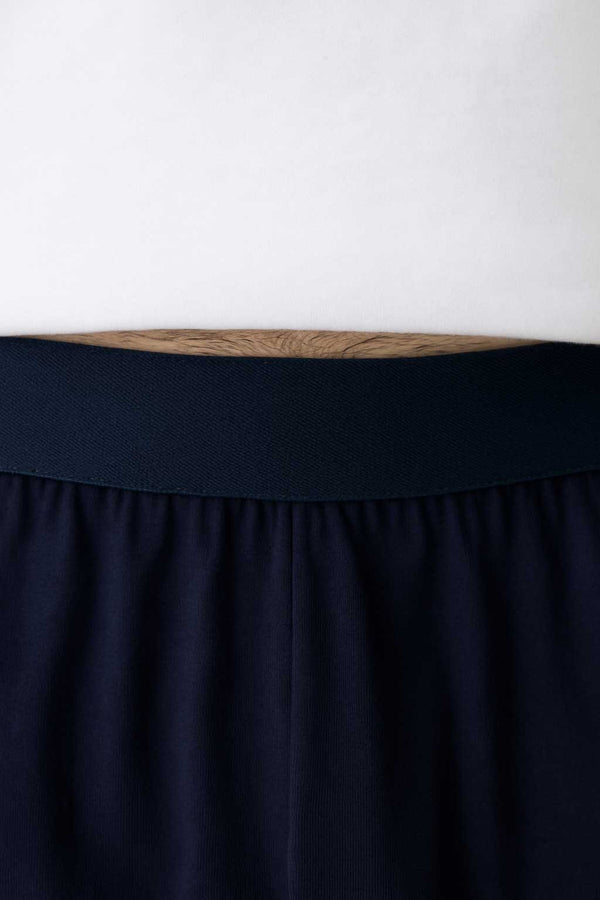 Elo Sinsay Men's Feel The Rhythm Long Boxer Shorts Navy