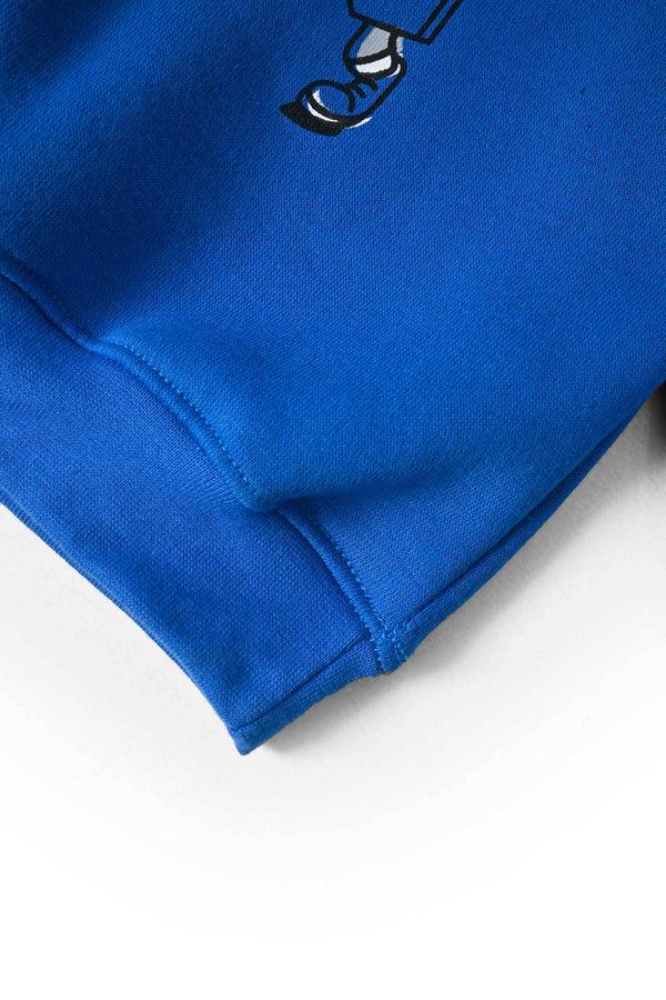 Elo Tiny Teen Kid's Cool Vibes Printed Sweat Shirt Royal