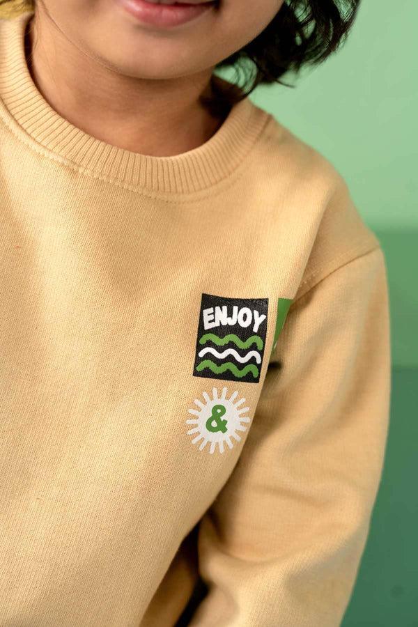 Elo Tiny Teen Kid's Enjoy & Play Printed Sweat Shirt Skin