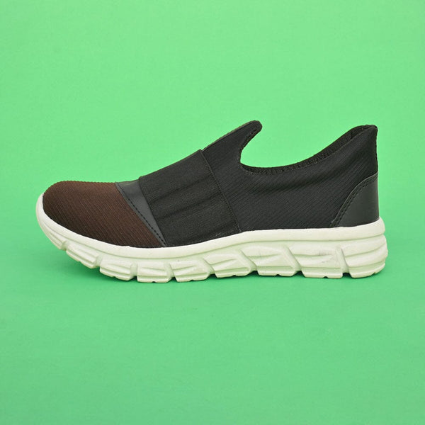 Elo Unisex Austin Classic Padded Insole Jogger Shoes Black & Grey