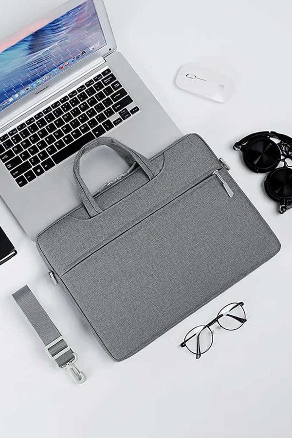 elo Unisex Detachable Strap Laptop Sleeve Bag Charcoal