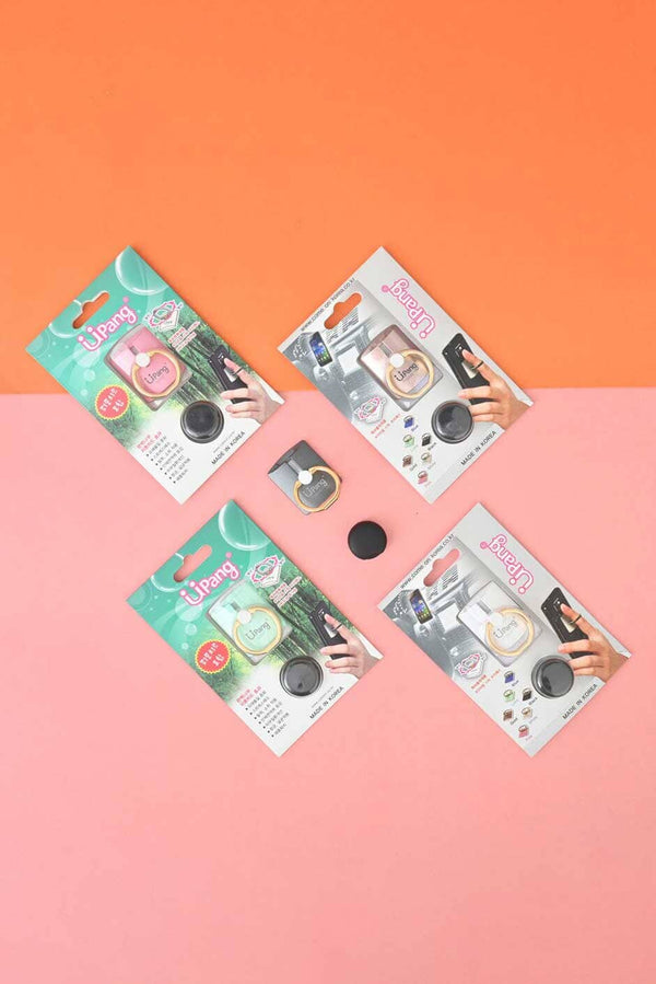 Elo Upang Ring Stend Style Mobile Phone Holder Graphite